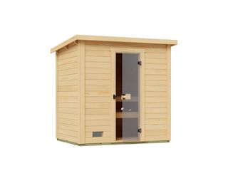 Gartensauna Kaapi 2 mit Ofenschutz