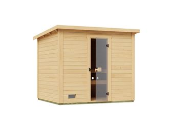 Gartensauna Kaapi 4 mit Ofenschutz