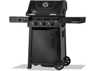 Gasgrill Freestyle™ 365, 3 Hauptbrenner, Seitenbrenner und Tür, Schwarz