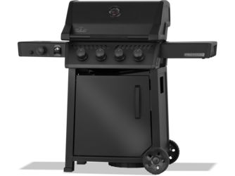 Gasgrill Phantom Freestyle™ PRO 425, mit Edelstahl Rosten und Tür, Mattschwarz