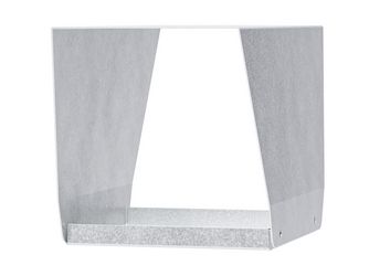 Gasthaus Delta, sendzimirverzinkt, LxBxHxS : 145x265x160x0,75 mm