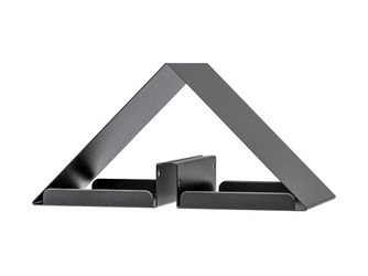 Gasthaus Nurdach, matt schwarz m.Feinstruktur kunststoffbeschichtet RAL 9005, LxBxHxS : 315x180x160x0,75mm