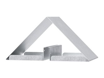 Gasthaus Nurdach, sendzimirverzinkt, LxBxHxS : 315x180x160x0,75 mm