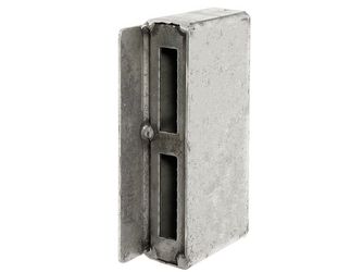 Gegenkasten f.Schlosskästen, Höhe 188mm, Breite 89mm, Tiefe 40mm Gegenkasten f.Schlosskästen, Höhe 188mm, Breite 89mm, Tiefe 40mm