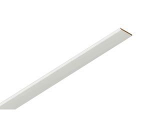 Gehrungsabdeckleiste GAL 25 Ahorn cremeweiß 2400x25x2mm Gehrungsabdeckleiste GAL 25 Ahorn cremeweiß 2400x25x2mm