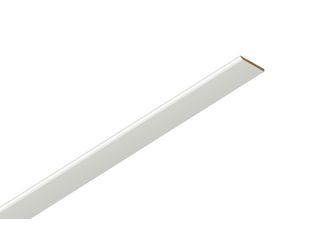 Gehrungsabdeckleiste GAL 25 Uni glanzweiß 2400x25x2mm Gehrungsabdeckleiste GAL 25 Uni glanzweiß 2400x25x2mm