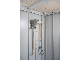 Gerätehalter Gerätehaus Neo, grauweiss 2 Stück Packung 280x104x172mm