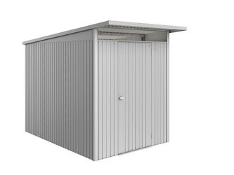 Gerätehaus AvantGarde ECO Gr. A3 silber- metallic mit Standardtür 1800x3000x2170mm