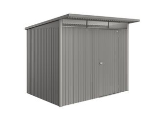 Gerätehaus AvantGarde ECO Gr. A5 quarzgrau- metallic mit Standardtür 2600x2200x2180mm
