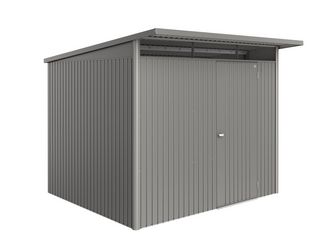 Gerätehaus AvantGarde ECO Gr. A6 quarzgrau- metallic mit Standardtür 2600x2550x2180mm