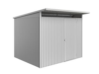 Gerätehaus AvantGarde ECO Gr. A6 silber- metallic mit Standardtür 2600x2550x2180mm