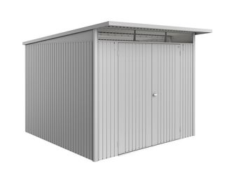 Gerätehaus AvantGarde ECO Gr. A7 silber- metallic mit Doppeltür 2600x3000x2170mm