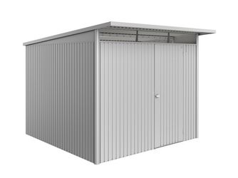 Gerätehaus AvantGarde ECO Gr. A7 silber- metallic mit Standardtür 2600x3000x2170mm