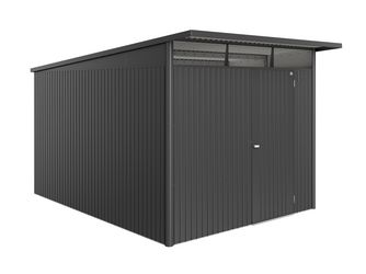 Gerätehaus AvantGarde ECO Gr. A8 dunkelgrau- metallic mit Standardtür 2600x3800x2220mm