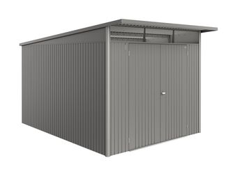 Gerätehaus AvantGarde ECO Gr. A8 quarzgrau- metallic mit Doppeltür 2600x3800x2220mm