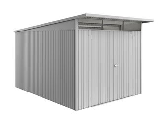 Gerätehaus AvantGarde ECO Gr. A8 silber- metallic mit Doppeltür 2600x3800x2220mm