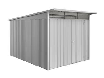 Gerätehaus AvantGarde ECO Gr. A8 silber- metallic mit Standardtür 2600x3800x2220mm