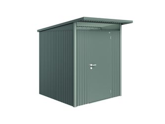 Gerätehaus AvantGarde Gr. A1 quarzgrau- metallic mit Standardtür 1800x2200x2180mm