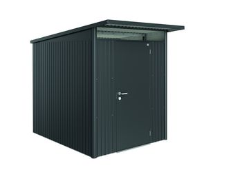 Gerätehaus AvantGarde Gr. A2 dunkelgrau- metallic mit Standardtür 1800x2600x2180mm