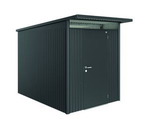 Gerätehaus AvantGarde Gr. A3 dunkelgrau- metallic mit Standardtür 1800x3000x2170mm
