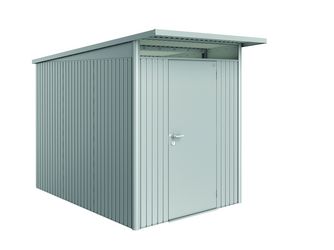 Gerätehaus AvantGarde Gr. A3 silber- metallic mit Standardtür 1800x3000x2170mm