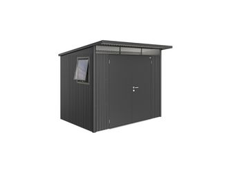 Gerätehaus AvantGarde Gr. A5 WE dunkelgrau- metallic mit Doppeltür 2600x2200x2180mm