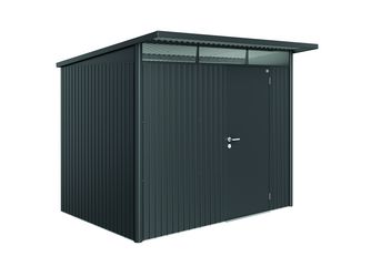 Gerätehaus AvantGarde Gr. A5 dunkelgrau- metallic mit Standardtür 2600x2200x2180mm