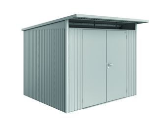 Gerätehaus AvantGarde Gr. A6 silber- metallic mit Doppeltür 2600x2600x2180mm