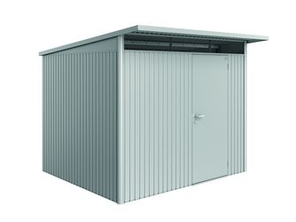 Gerätehaus AvantGarde Gr. A6 silber- metallic mit Standardtür 2600x2600x2180mm