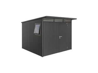 Gerätehaus AvantGarde Gr. A7 WE dunkelgrau- metallic mit Standardtür 2600x3000x2170mm