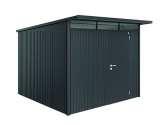 Gerätehaus AvantGarde Gr. A7 dunkelgrau- metallic mit Standardtür 2600x3000x2170mm