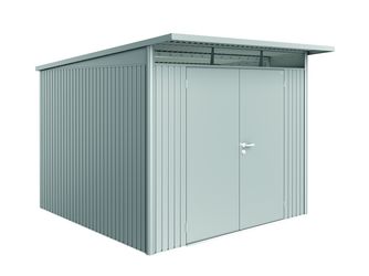 Gerätehaus AvantGarde Gr. A7 silber- metallic mit Doppeltür 2600x3000x2170mm