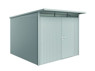 Gerätehaus AvantGarde Gr. A7 silber- metallic mit Standardtür 2600x3000x2170mm