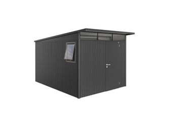 Gerätehaus AvantGarde Gr. A8 WE dunkelgrau- metallicmit Standardtür 2600x3800x2220mm