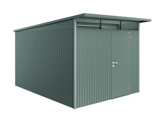 Gerätehaus AvantGarde Gr. A8 quarzgrau- metallic mit Standardtür 2600x3800x2220mm