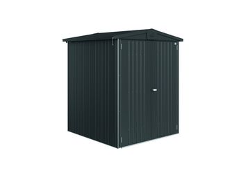 Gerätehaus Europa Gr. 2 dunkelgrau- metallic 1720x1560x1960mm