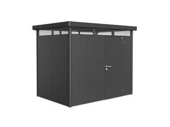Gerätehaus HighLine Gr. H2 dunkelgrau- metallic, Standardtür 2750x1950x2220mm