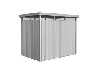 Gerätehaus HighLine Gr. H2 silber- metallic, Standardtür 2750x1950x2220mm