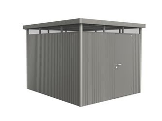 Gerätehaus HighLine Gr. H5 quarzgrau- metallic mit Standardtür 2750x3150x2220mm