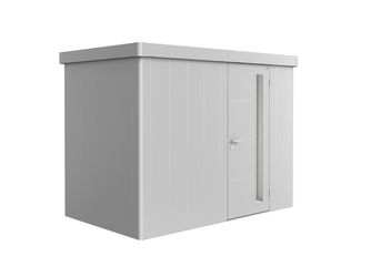 Gerätehaus Neo 1C Standardtüre, silber- metallic 2920x1800x2220mm