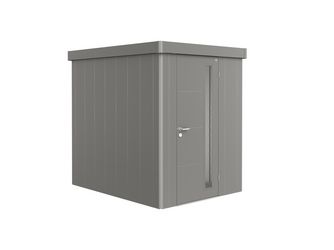Gerätehaus Neo 2A Standardtür, quarzgrau- metallic 1800x2360x2220mm