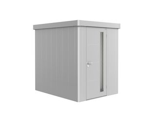 Gerätehaus Neo 2A Standardtür, silber- metallic 1800x2360x2220mm