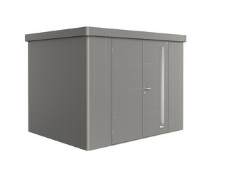 Gerätehaus Neo 2C Doppeltüre, quarzgrau- metallic 2920x2360x2220mm