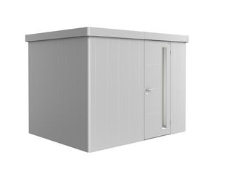 Gerätehaus Neo 2C Standardtüre, silber- metallic 2920x2360x2220mm