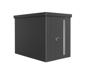 Gerätehaus Neo 3A Standardtüre, dunkelgrau- metallic 1800x2920x2220mm