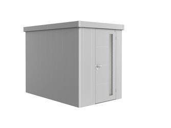 Gerätehaus Neo 3A Standardtüre, silber- metallic 1800x2920x2220mm