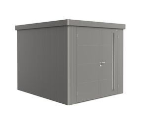 Gerätehaus Neo 3B Doppeltüre, quarzgrau- metallic 2360x2920x2220mm