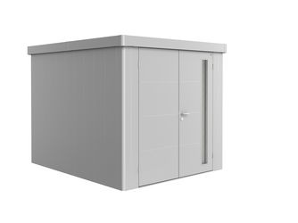 Gerätehaus Neo 3B Doppeltüre, silber- metallic 2360x2920x2220mm