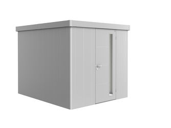Gerätehaus Neo 3B Standardtüre, silber- metallic 2360x2920x2220mm