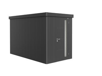 Gerätehaus Neo 4A Standardtüre, dunkelgrau- metallic 1800x3480x2220mm